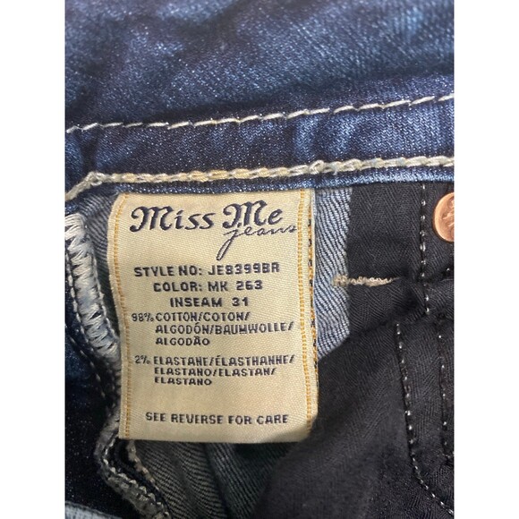 28 Miss Me Low Rise Embellished Signature Boot - Picture 8 of 9